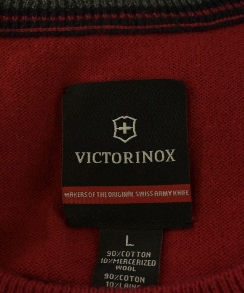 VICTORINOX（ヴィクトリノックス）ニット・セーター 赤 サイズ:L メンズ/2200726464010