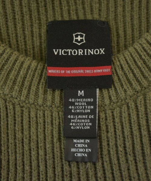 VICTORINOX（ヴィクトリノックス）ニット・セーター カーキ サイズ:M メンズ/2200683013146