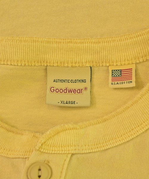 Good Wear（グッドウェア）Tシャツ・カットソー 黄 サイズ:XL メンズ/2200694421039