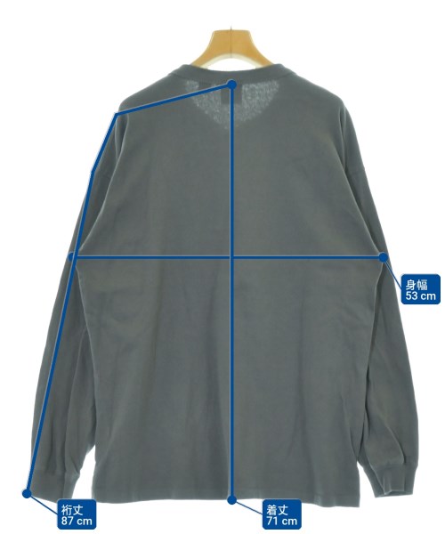 Good Wear（グッドウェア）Tシャツ・カットソー グレー サイズ:XL メンズ/2200709739081