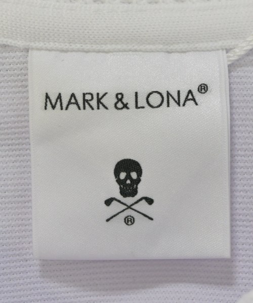 MARK&LONA（マークアンドロナ）ポロシャツ 白 サイズ:36(S位) レディース/2200636531062