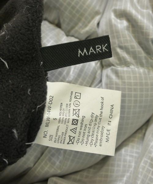 MARK&LONA（マークアンドロナ）ダウンジャケット/ダウンベスト 黒 サイズ:S レディース/2200620631037