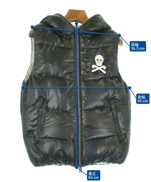 MARK&LONA（マークアンドロナ）ダウンジャケット/ダウンベスト 黒 サイズ:S レディース/2200620631037