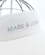 MARK&LONA（マークアンドロナ）キャップ 白 サイズ:F レディース/2200605348141