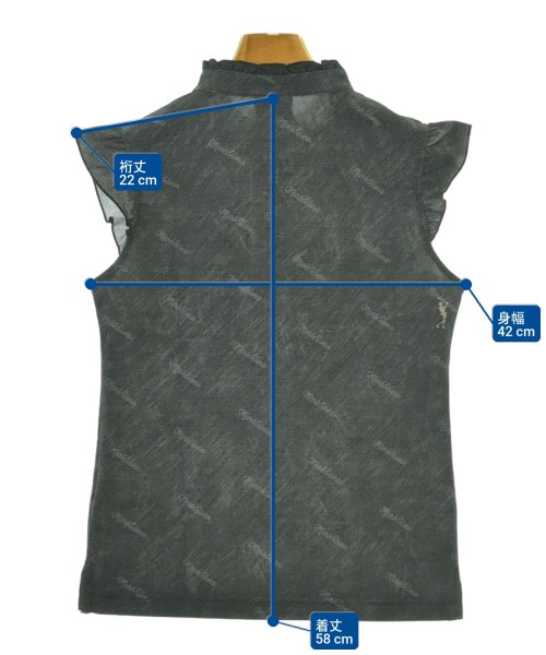 MARK&LONA（マークアンドロナ）ノースリーブ グレー サイズ:36(S位) レディース/2200676784091