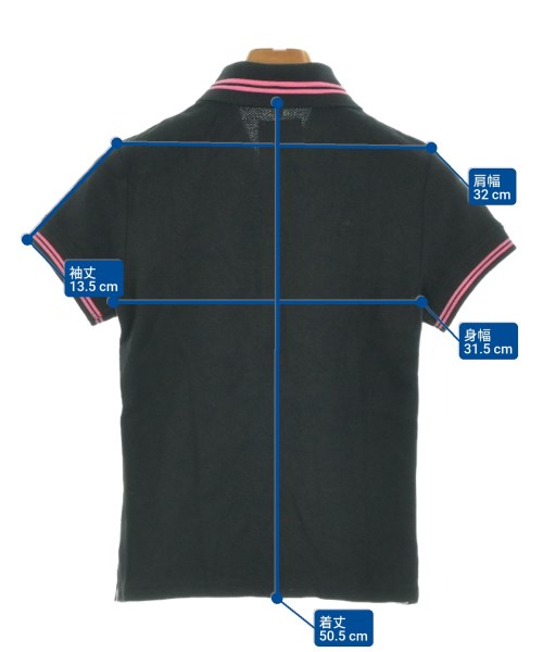 MARK&LONA（マークアンドロナ）ポロシャツ 黒 サイズ:XS レディース/2200666662033