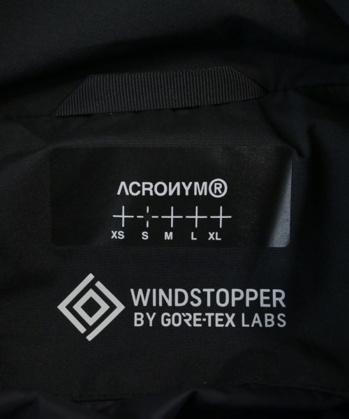 ACRONYM（アクロニウム）ダウンジャケット/ダウンベスト 黒 サイズ:S メンズ/2200643021099