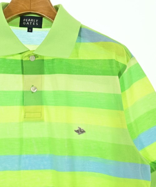 PEARLY GATES（パーリー　ゲイツ）ポロシャツ 緑 サイズ:5(L位) メンズ/2200618010134