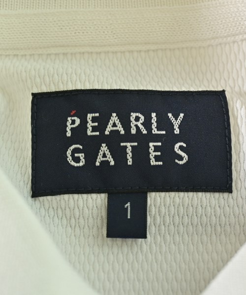 PEARLY GATES（パーリー　ゲイツ）ポロシャツ 白 サイズ:1(M位) レディース/2200632937028