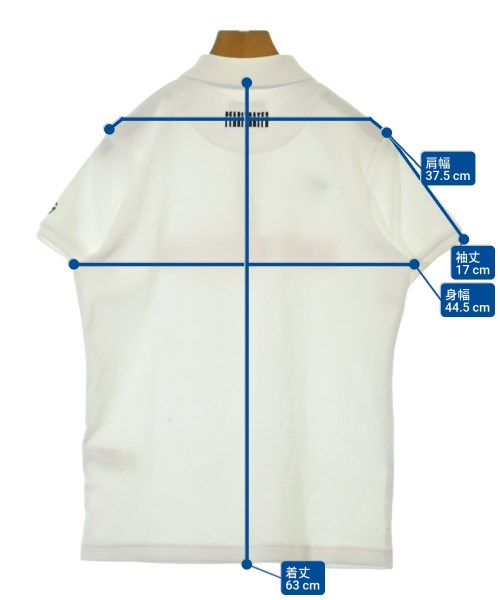 PEARLY GATES（パーリー　ゲイツ）ポロシャツ 白 サイズ:1(M位) レディース/2200632937028