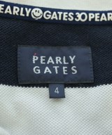 PEARLY GATES（パーリー　ゲイツ）ポロシャツ 白 サイズ:4(M位) メンズ/2200618193134