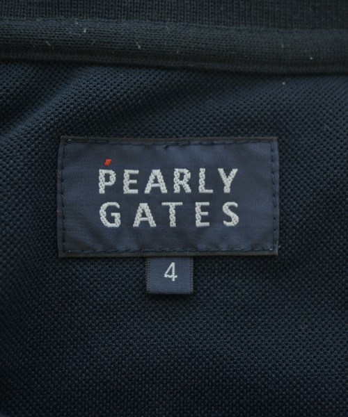 PEARLY GATES（パーリー　ゲイツ）ポロシャツ 紺 サイズ:4(M位) メンズ/2200618193141