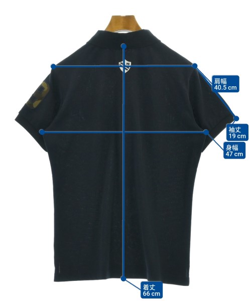 PEARLY GATES（パーリー　ゲイツ）ポロシャツ 紺 サイズ:4(M位) メンズ/2200618193141