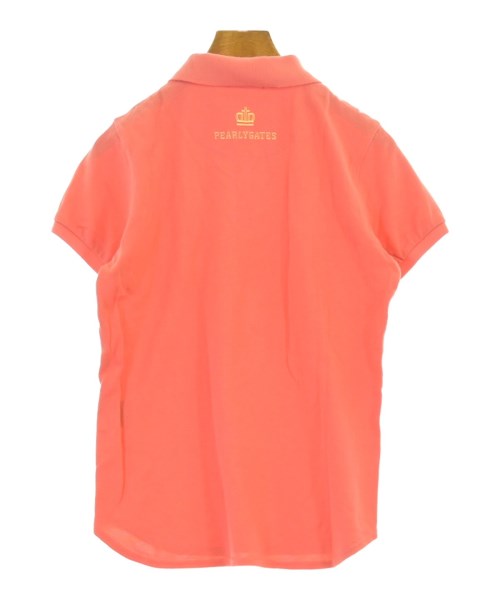 PEARLY GATES（パーリー　ゲイツ）ポロシャツ オレンジ サイズ:0(XS位) レディース/2200667246010