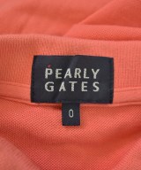 PEARLY GATES（パーリー　ゲイツ）ポロシャツ オレンジ サイズ:0(XS位) レディース/2200667246010