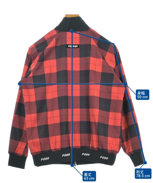 PEARLY GATES（パーリー　ゲイツ）ブルゾン 赤 サイズ:0(S位) レディース/2200674197183