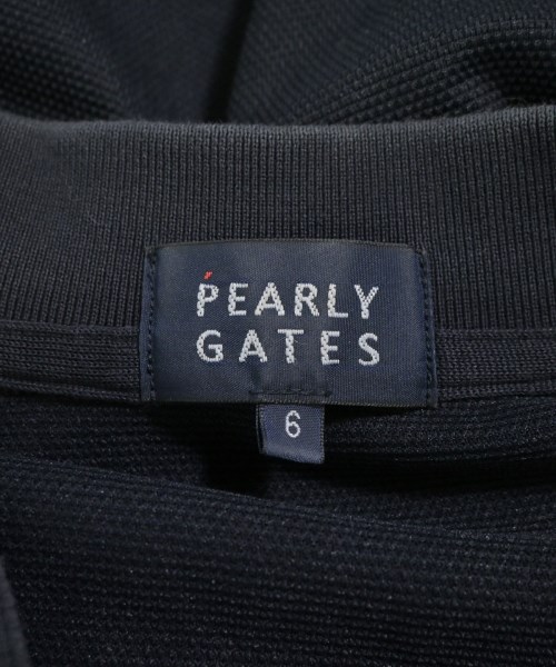 PEARLY GATES（パーリー　ゲイツ）ポロシャツ 紺 サイズ:6(XL位) メンズ/2200677879086