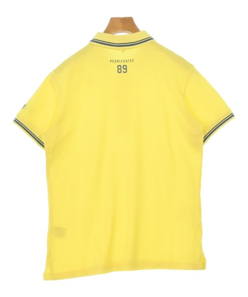 PEARLY GATES（パーリー　ゲイツ）ポロシャツ 黄 サイズ:4(M位) メンズ/2200678846087