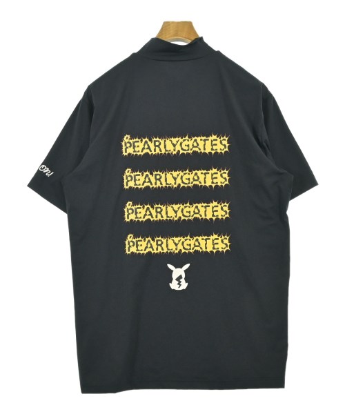 PEARLY GATES（パーリー　ゲイツ）Tシャツ・カットソー 黒 サイズ:7(XXL位) メンズ/2200681996199