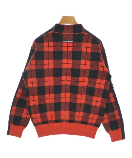 PEARLY GATES（パーリー　ゲイツ）ニット・セーター 赤 サイズ:1(M位) レディース/2200654027059