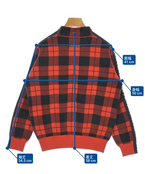 PEARLY GATES（パーリー　ゲイツ）ニット・セーター 赤 サイズ:1(M位) レディース/2200654027059