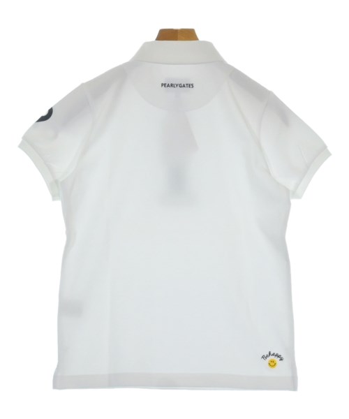 PEARLY GATES（パーリー　ゲイツ）ポロシャツ 白 サイズ:0(S位) レディース/2200654027196