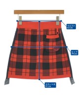 PEARLY GATES（パーリー　ゲイツ）ミニスカート 赤 サイズ:0(XS位) レディース/2200654027240