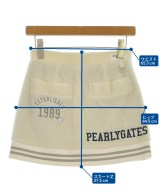 PEARLY GATES（パーリー　ゲイツ）ミニスカート 白 サイズ:0(XS位) レディース/2200654027257