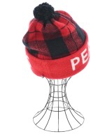 PEARLY GATES（パーリー　ゲイツ）ニットキャップ・ビーニー 赤 サイズ:F メンズ/2200654027295