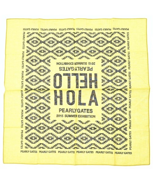 PEARLY GATES（パーリー　ゲイツ）小物類（その他） 黄 サイズ:- メンズ/2200658382246