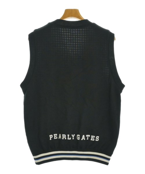 PEARLY GATES（パーリー　ゲイツ）ベスト 黒 サイズ:5(L位) メンズ/2200716994053
