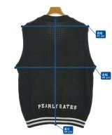 PEARLY GATES（パーリー　ゲイツ）ベスト 黒 サイズ:5(L位) メンズ/2200716994053