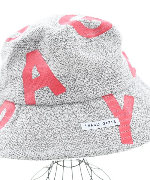 PEARLY GATES（パーリー　ゲイツ）ハット グレー サイズ:F レディース/2200636346185