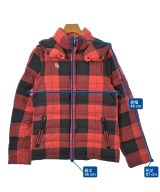 PEARLY GATES（パーリー　ゲイツ）ダウンジャケット/ダウンベスト 赤 サイズ:4(M位) メンズ/2200643182011