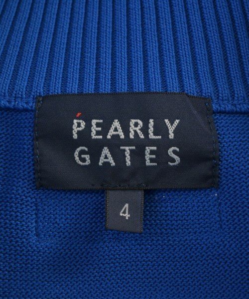 PEARLY GATES（パーリー　ゲイツ）ニット・セーター 青 サイズ:4(M位) メンズ/2200643182028