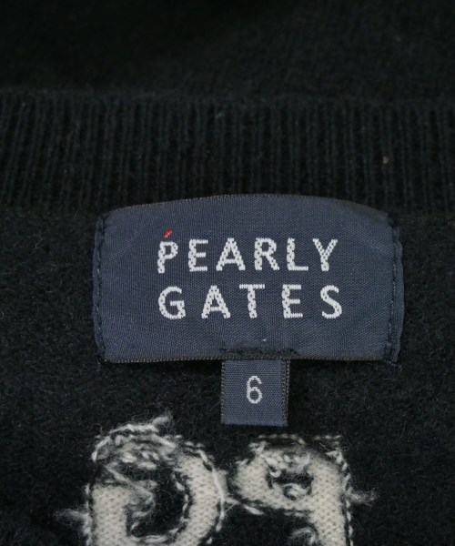PEARLY GATES（パーリー　ゲイツ）ニット・セーター 黒 サイズ:6(XL位) メンズ/2200706333022