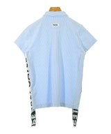 PEARLY GATES（パーリー　ゲイツ）ポロシャツ 青 サイズ:0(S位) レディース/2200704992078