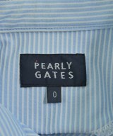 PEARLY GATES（パーリー　ゲイツ）ポロシャツ 青 サイズ:0(S位) レディース/2200704992078