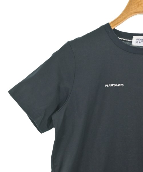 PEARLY GATES（パーリー　ゲイツ）Tシャツ・カットソー 黒 サイズ:1(M位) レディース/2200660531212