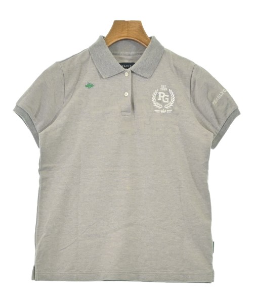 PEARLY GATES(パーリー　ゲイツ)ポロシャツ グレー サイズ:0(S位)/2200661555071