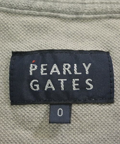 PEARLY GATES（パーリー　ゲイツ）ポロシャツ グレー サイズ:0(S位) レディース/2200661555071