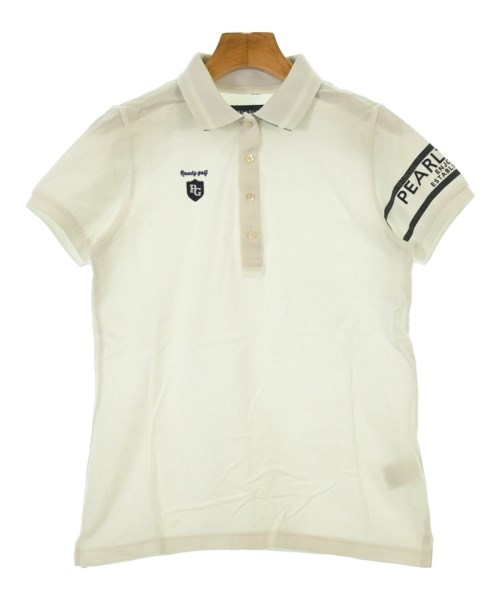 PEARLY GATES(パーリー　ゲイツ)ポロシャツ 白 サイズ:00(XXS位)/2200661555088