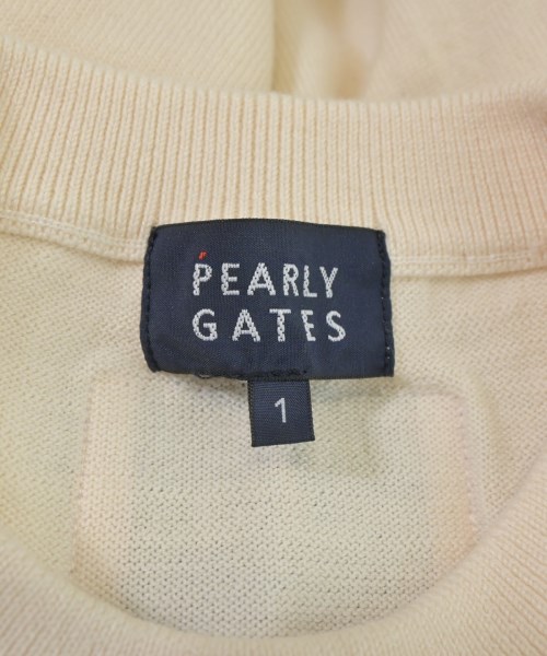 PEARLY GATES（パーリー　ゲイツ）ニット・セーター ベージュ サイズ:1(M位) レディース/2200667137097