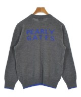 PEARLY GATES（パーリー　ゲイツ）ニット・セーター グレー サイズ:4(XXL位) レディース/2200667137103