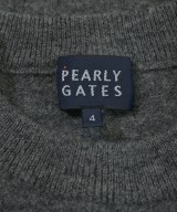 PEARLY GATES（パーリー　ゲイツ）ニット・セーター グレー サイズ:4(XXL位) レディース/2200667137103
