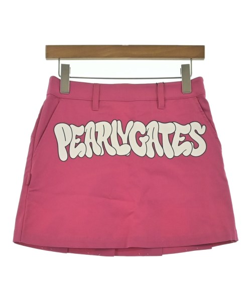 PEARLY GATES(パーリー　ゲイツ)ミニスカート ピンク サイズ:0(S位)/2200668905022