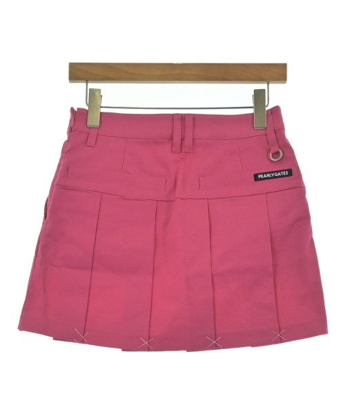 PEARLY GATES（パーリー　ゲイツ）ミニスカート ピンク サイズ:0(S位) レディース/2200668905022