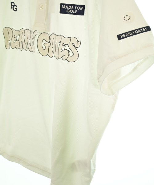 PEARLY GATES（パーリー　ゲイツ）ポロシャツ 白 サイズ:1(M位) レディース/2200668905039