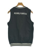 PEARLY GATES（パーリー　ゲイツ）ベスト 黒 サイズ:2(L位) レディース/2200713994230