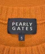 PEARLY GATES（パーリー　ゲイツ）ニット・セーター オレンジ サイズ:5(L位) メンズ/2200728957060